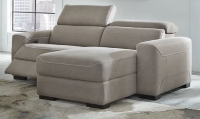 Photo 1 of 7700597 Ashley Furniture Mabton Right-arm Facing Power Reclining Back Chaise--------MISSING THE LEFT ARE FACING CHAIR ------THERE IS A COMPLETE PICTURE OF WHAT THE COMPLETE ITEM LOOKS LIKE AND A PICTURE OF WHAT IS BEING SOLD PLEASE REVIEW CAREFULLY -----