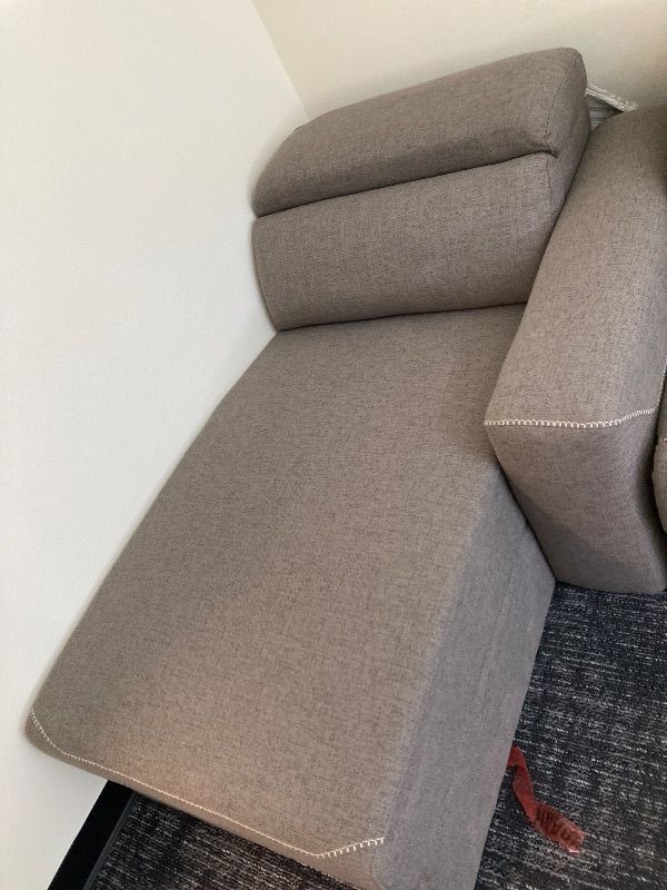 View 2 of 7700597 Ashley Furniture Mabton Right-arm Facing Power Reclining Back Chaise--------MISSING THE LEFT ARE FACING CHAIR ------THERE IS A COMPLETE PICTURE OF WHAT THE COMPLETE ITEM LOOKS LIKE AND A PICTURE OF WHAT IS BEING SOLD PLEASE REVIEW CAREFULLY -----