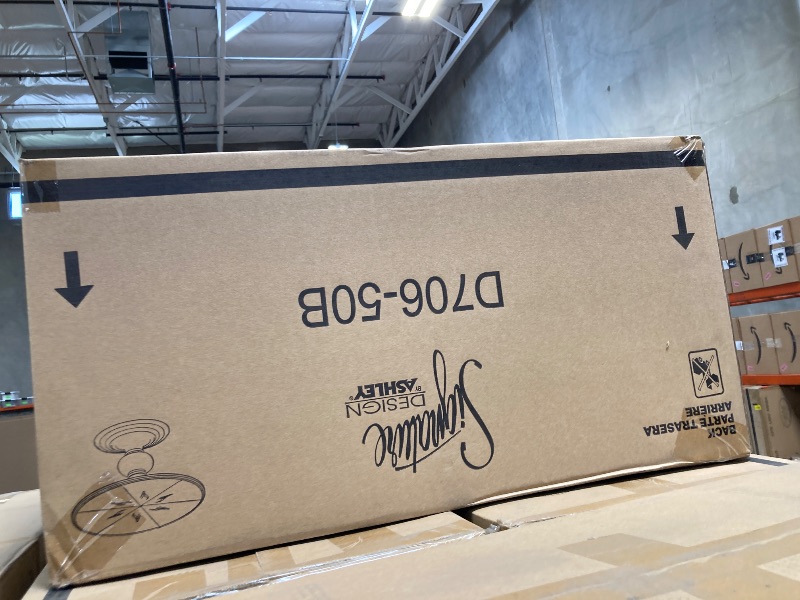 Photo 1 of Ashley Shatayne Dining Table D706-50T-50B---------PLEASE BRING TRUCK UPON PICK UP ITEM IS XL --------FACTORY SEALED 
