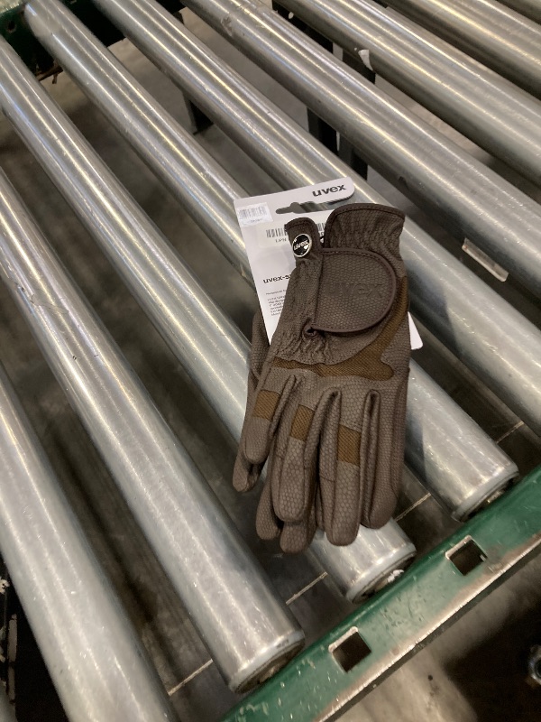 Photo 1 of Uvex i-Performance 2 Riding Gloves – Highly Elastic Grip – Touchscreen Compatible, Brown 7