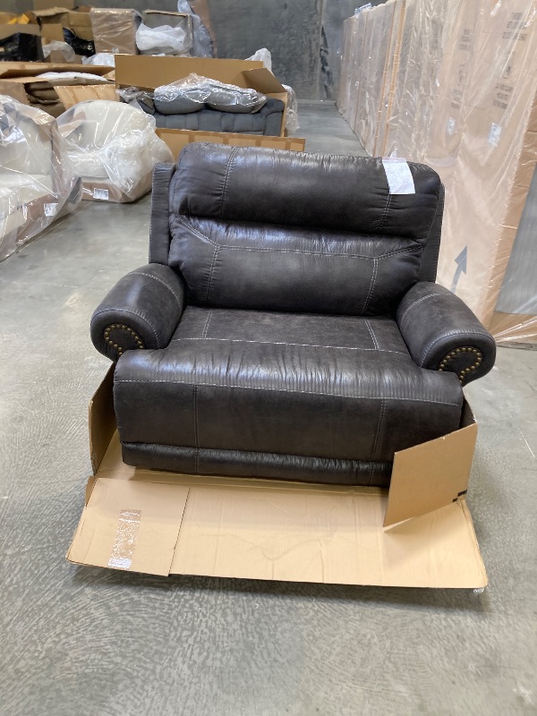 Photo 1 of Signature Design by Ashley Grearview Oversized Zero Wall Power Recliner, Dark Gray--------PLEASE BRING TRUCK UPON PICK UP ITEM IS XL -------FACTORY SEALED 

