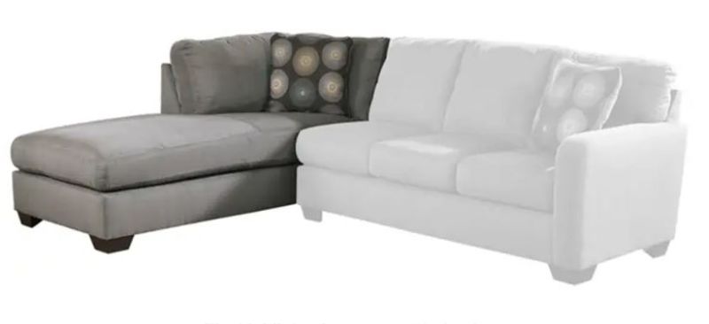 Photo 1 of 7020016 Ashley Furniture Zella - Charcoal Laf Corner Chaise ONLY -----PLEASE BRING TRUCK UPON PICK UP ITEM IS XL ----FACTORY SEALED