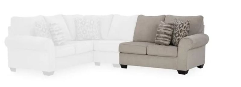 Photo 1 of 9060356   2 PC    Ashley Furniture Claireah Right-arm Facing Loveseat -----9060346 Ashley Furniture Claireah Armless Chair
 -----PLEASE BRING TRUCK UPON PICK UP ITEM IS XL ----FACTORY SEALED