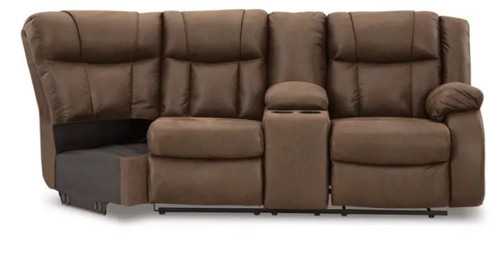 Photo 1 of 8270349 Ashley Furniture Trail Boys Right-arm Facing Reclining Loveseat With Console---------PLEASE BRING TRUCK UPON PICK UP ITEM IS XL ----FACTORY SEALED

