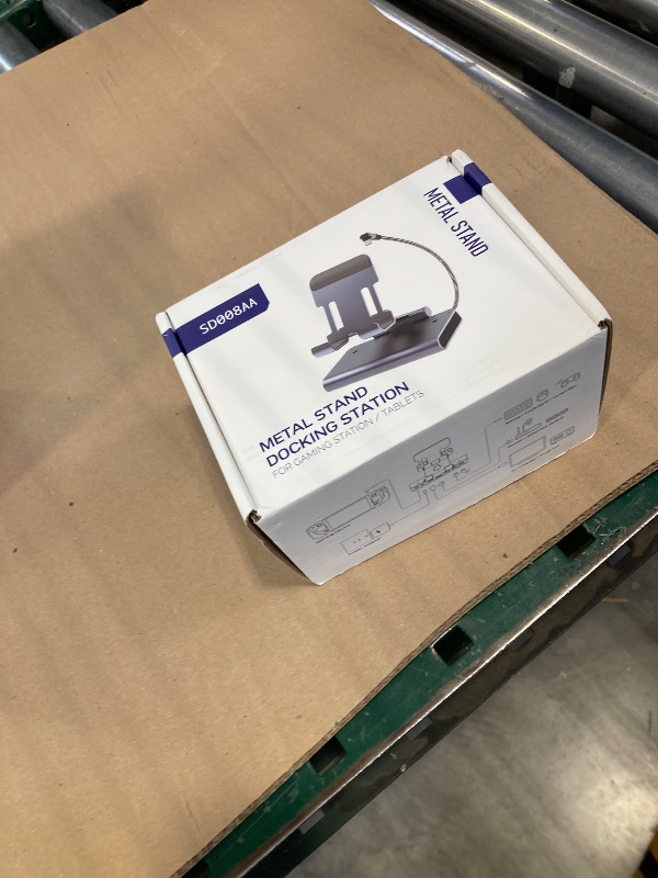 Photo 1 of Docking Station Steam Deck Dock: Adjustable Stand 6-in-1 Hub Stream Deck Accessories with HDMI 2.0 4K@60Hz TV/1Gb Ethernet/3*USB-A 3.0/PD 3.0 Fast Charging for Steam, iPad,Other Smart Phones Black