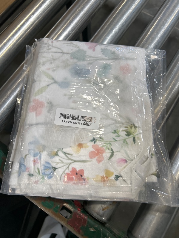 Photo 1 of Croar Spring Summer Floral Kitchen Dish Towels Set of 2, Watercolor Flower Butterfly Drying Hand Towel Baking Cooking Cloth, Home Sweet Home Wildflower Family Bathroom Decoration 18'' x 26''
