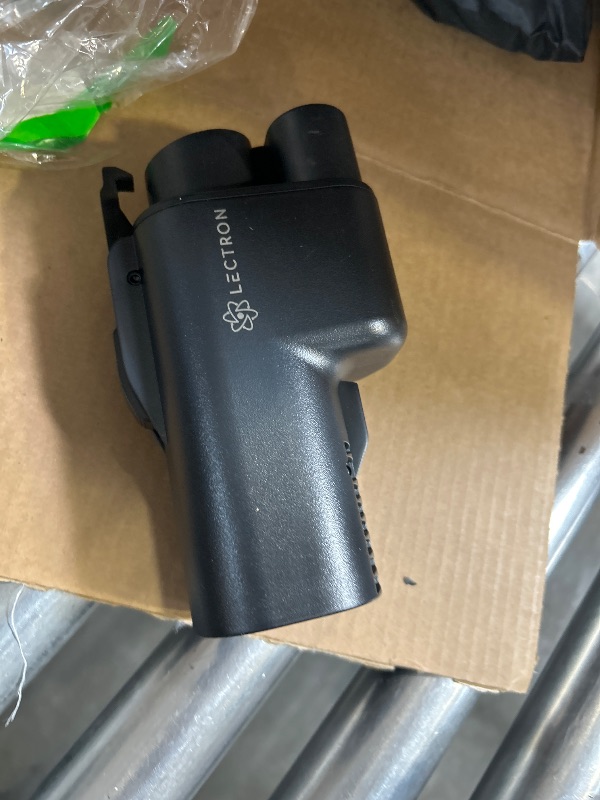 Photo 1 of Lectron NACS to CCS Electric Vehicle Adapter with Interlock - (500A/1,000V) - Compatible with Tesla Superchargers - CCS1 EV Fast Charging with Vortex Plus [Check Automaker for Compatibility] - UL 2252