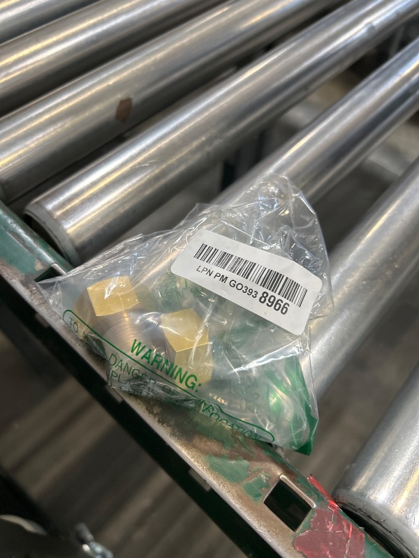 Photo 1 of Patikil 3/4 Inch Female x 1/2 Inch Male Flare Connector, 2Pcs SAE 45 Degree Brass Adapter Flare Pipe Fitting for Air Gas Refrigeration HVAC