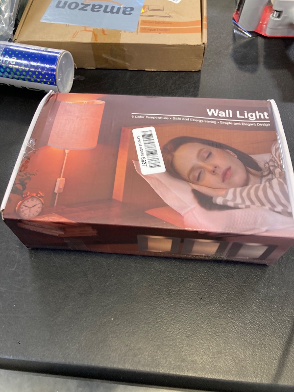 Photo 1 of Plug in Wall Sconces Set of Two: Wall Lights with 7 RGB Colors - 3 Color Temperature Wall Mount Lamps with Remote - Fabric Linen Wall Sconc for Bedroom Living Room & Hallway- Indoor Corded Wall Sconce