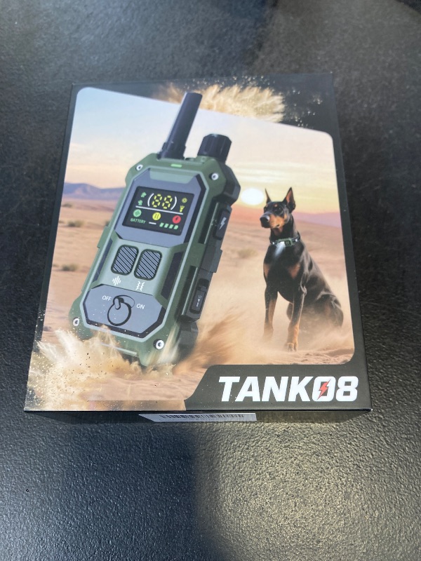Photo 1 of BLACKDOG Military Dog Shock Collar - 4200ft Dog Training Collar with Remote, 4 Training Modes, Flashlight & Strobe, 3-Month Battery, IP67 Waterproof Dog E Collar for All Breeds 5-150lbs (Dark Blue)