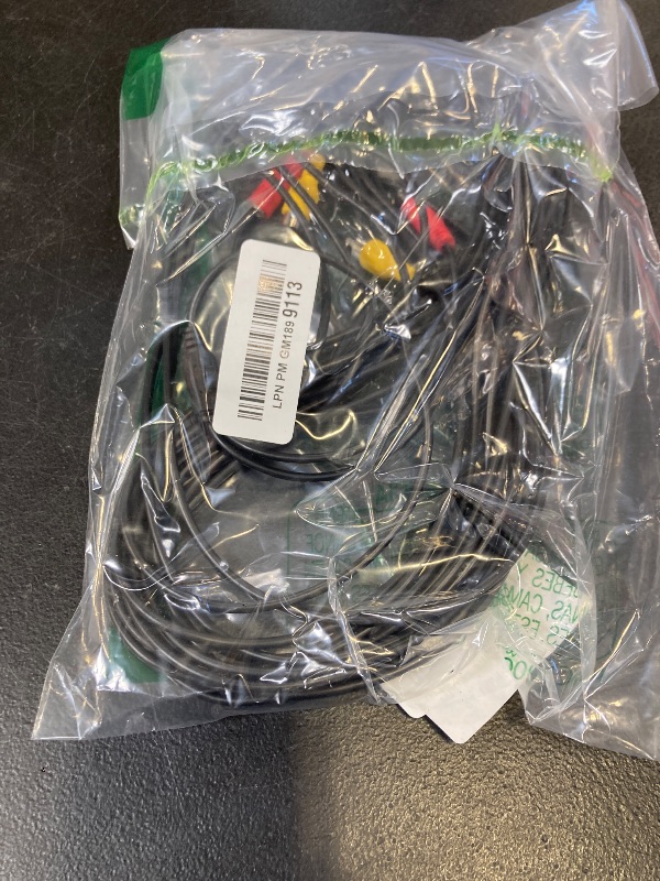 Photo 1 of EKYLIN Car RCA DC Video Extension Cable for Backup Camera CCTV Security Truck Bus Trailer Reverse Parking System (10 Meters/32 Feet) - 2 in 1 RCA Video & DC Power Cable