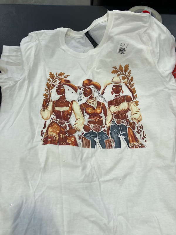 Photo 1 of large- Cowgirl for Women African Tee 