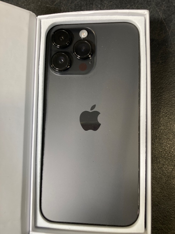 View 4 of Apple iPhone 14 Pro Max, 128GB, Space Black - Unlocked (Renewed)