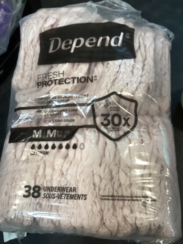 Photo 1 of Depend fresh protection