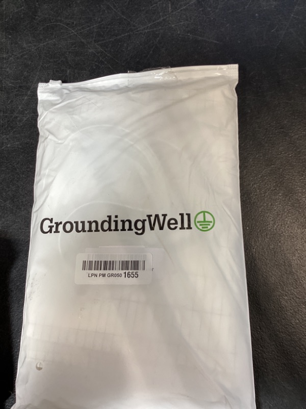 Photo 1 of GroundingWell Grounding Sheet, Fits All Bed Sizes, Organic Cotton + Silver Fiber, 20" x 104"