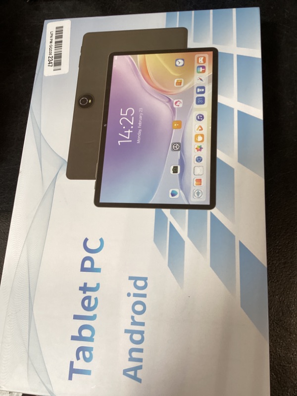Photo 1 of JUNINKE Tablet 11 Inch, Android 16, 32GB RAM+256GB Octa-Core, 8000mAh Battery, 1280 * 800 Touch Screen, 5+8MP Dual HD Camera (Black Case)
