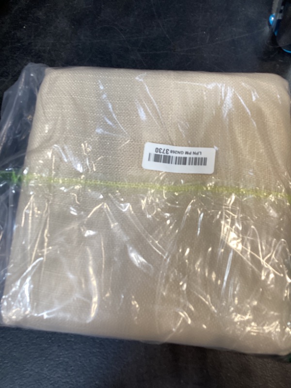 Photo 1 of Lecloud Bessie Curtains 78 Inches Long 2 Panels, Rod Pockets Airy Window Curtains for Bedroom Decor, Light Filtering Faux Linen Textured Drapes for Living Room, Each 40" W x 78" L, Linen Color