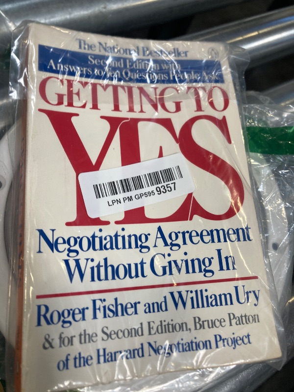 Photo 1 of Getting to Yes: Negotiating Agreement Without Giving In