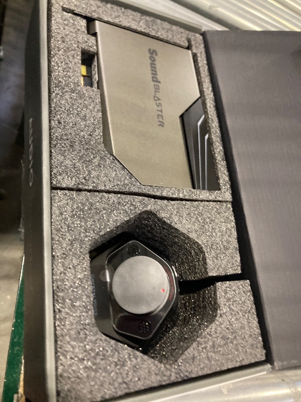 Photo 1 of Creative Sound Blaster AE-7 Hi-Res Internal PCIe Sound Card, Quad-Core Processor, 127dB DNR ESS SABRE-class 9018 DAC, Xamp Discrete Custom Bi-amp, Discrete 5.1/Virtual 7.1, Dolby, DTS Encoding (Black)