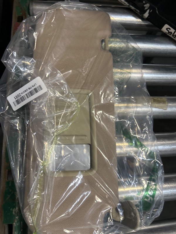Photo 1 of Beige Passenger Right Side Sun Visor Replacement Compatible with Hyundai Elantra 2011 2012 2013 2014 2015 (Not Fit for GT) Replace 852203X000TX
