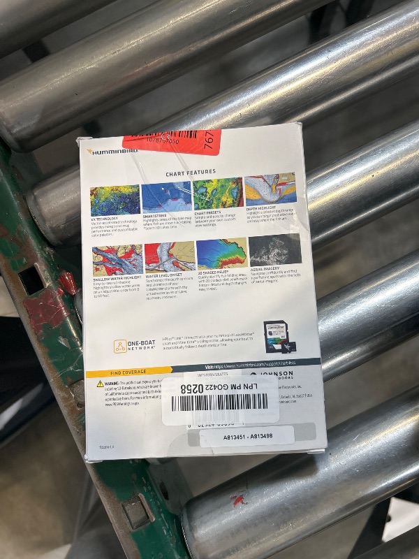 Photo 1 of Humminbird LakeMaster Premium Western States V1 Map SD Card for Fish Finders