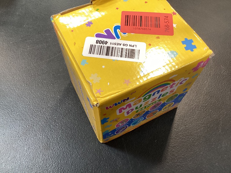 View 2 of WWN Magnetic Puzzle Party Favors for Kids: 24-Pack Bulk Magnetic Puzzle Books, Toddler Travel Toys for Car Airplane, Birthday Party Supplies, School Classroom Prizes, Stocking Stuffers for Girls Boys