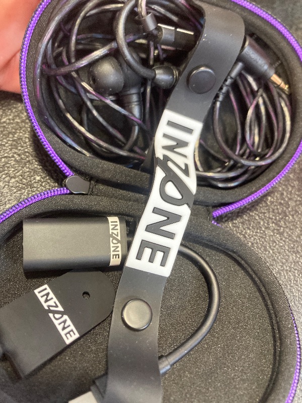 Photo 1 of Sony INZONE E9 Wired in-Ear Monitor for Gaming, Tuned for FPS Games, Sound Isolating Earbuds, Comfortable Fit, Low Profile Design, 360 Spatial Sound, Case Included, Developed with Fnatic, Black