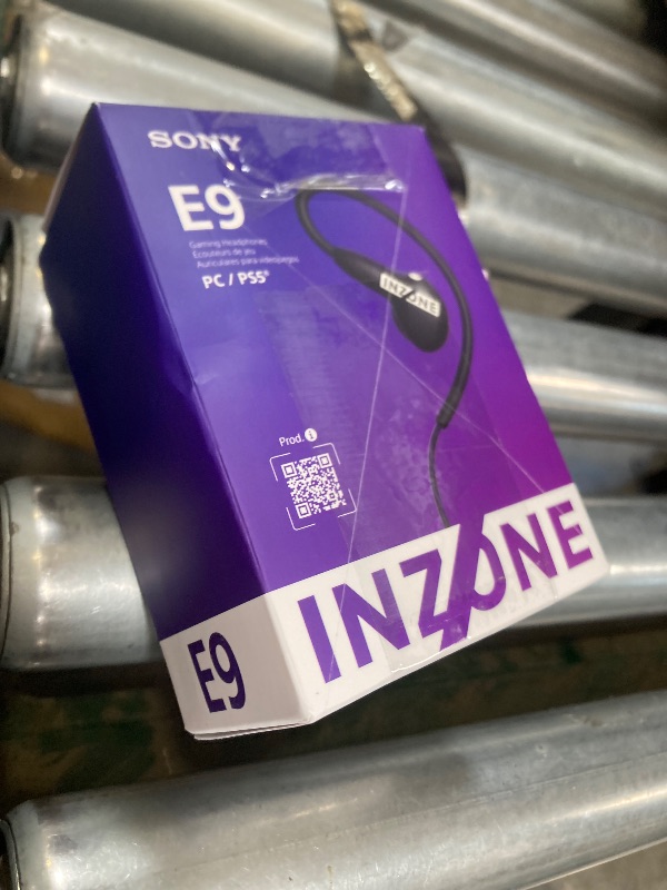 Photo 1 of Sony INZONE E9 Wired in-Ear Monitor for Gaming, Tuned for FPS Games, Sound Isolating Earbuds, Comfortable Fit, Low Profile Design, 360 Spatial Sound, Case Included, Developed with Fnatic, Black