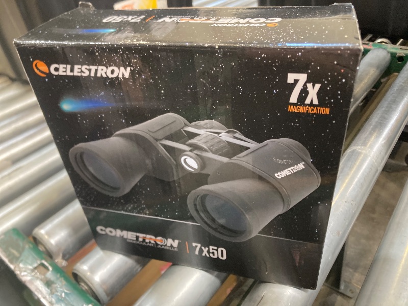 Photo 1 of Celestron - Cometron 7x50 Astronomy Binoculars – Entry-Level for Stargazing and Comet Watching – Large 50mm Objective Lenses – Wide 6.6° Field of View – Multi-Coated Optics