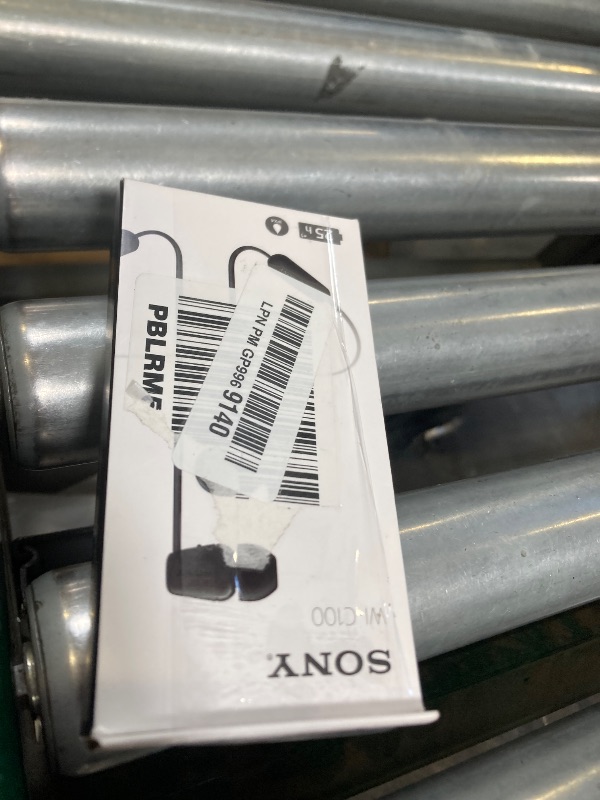 Photo 1 of Sony WI-C100 Wireless in-Ear Bluetooth Headphones with Built-in Microphone, Black