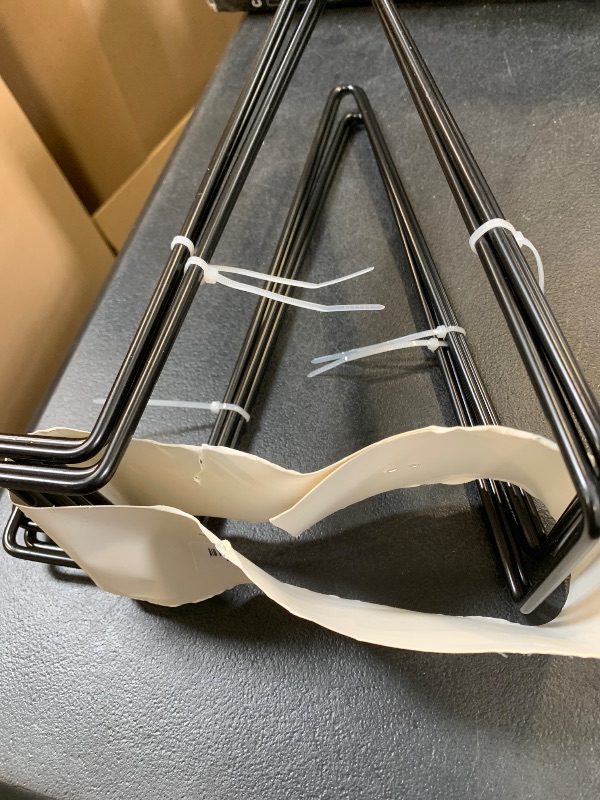 Photo 1 of TR-LIFE 4 Pack 12 Inch Large Plate Stands/holder for Display - Metal Picture Frame Holder Stand + Easels for Platter, Book, Plaque, Photo, Table top Art