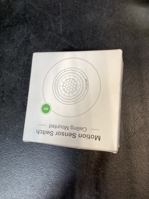 Photo 1 of RAYZEEK Ceiling Sensor Light Switch,360 Degree Occupancy Sensor,10A 120V Hardwired Motion Sensor,High Sensitive Motion Sensor Detector Light Switch, Neutral Wire Required, Commercial/Industrial
