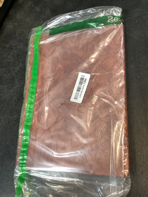 Photo 1 of Seorsok Compatible with New MacBook Air 13.6 inch Case M5 M4 M3 M2 2026 2025-2022 Release A3449 A3240 A2681 A3113,Leaves Flowers Leather Hard Shell Case & Keyboard Cover,Dark Brown Blooming Floral