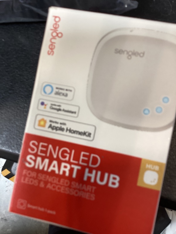 Photo 1 of Sengled Use Products, Compatible with Alexa and Google Assistant, Homekit, Siri, Smart Hub, 1 Pack, White