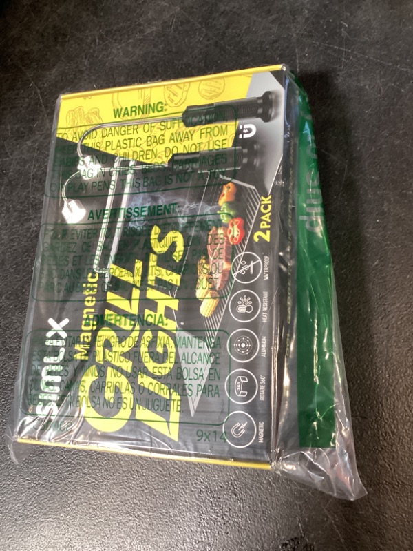 Photo 1 of SIMLIX Grill Light Gifts for Men: 2 Pack LED Barbecue Lights for Outdoor Grill Unique Grilling Gifts for Husband Dad Mens Gifts for Father Day - Smoker Grilling Accessories for Night BBQ