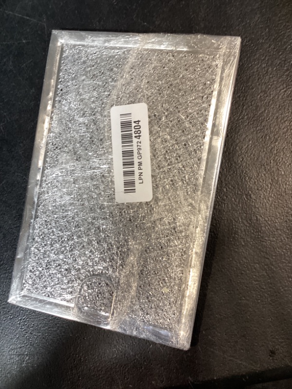 Photo 1 of Microwave Filter Replacement 7.64” x 5.12” for GE WB06X10309 WB06X10359 Microwave Grease Filter - Also Fit’s LG Kenmore and More - Filters Kitchen Oven Air Entering Over the Range Vent Fan (2-Pack)