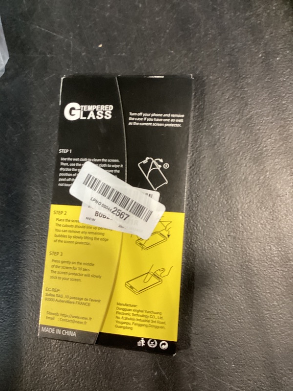 Photo 1 of NEW'C 3 Pack Designed for Google Pixel 6 Screen Protector Tempered Glass, Case Friendly Ultra Resistant