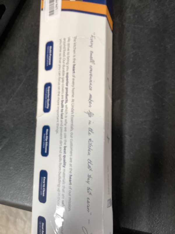 Photo 1 of Linda’s Essentials Silicone Stove Gap Covers (2 Pack), Heat Resistant Oven Gap Filler Seals Gaps Between Stovetop and Counter, Easy to Clean Stove Gap Guard (30 Inches, Clear)