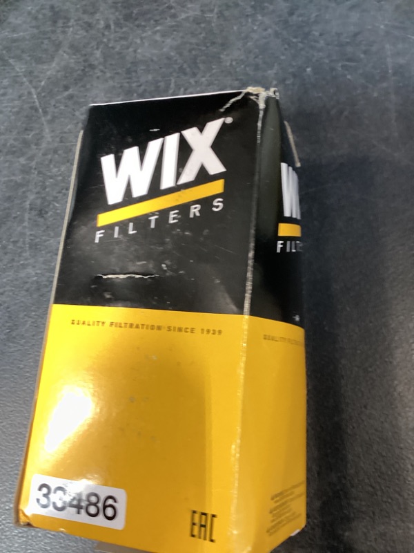 Photo 1 of WIX 33486 In-Line Fuel Filter Replacement Compatible with AMC Alliance, Encore (83-87), Jeep (87-96)