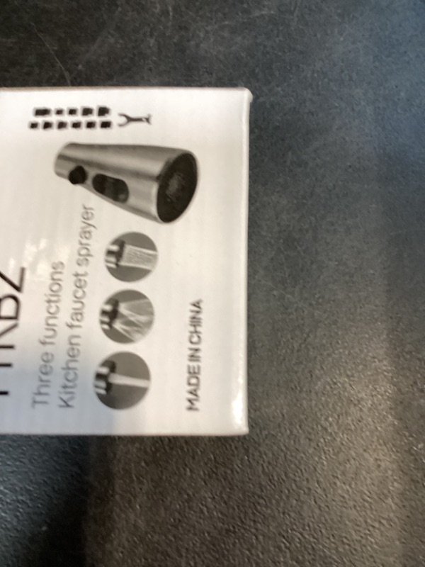 Photo 1 of Kitchen Faucet Head Replacement,3 Modes Faucet Spray Head With 11 Adapters, Pull-Down Sprayer Sink Nozzle Compatible With Moen, American Standard, Delta, Kohler Faucets, Brushed Nickel,Rust Proof