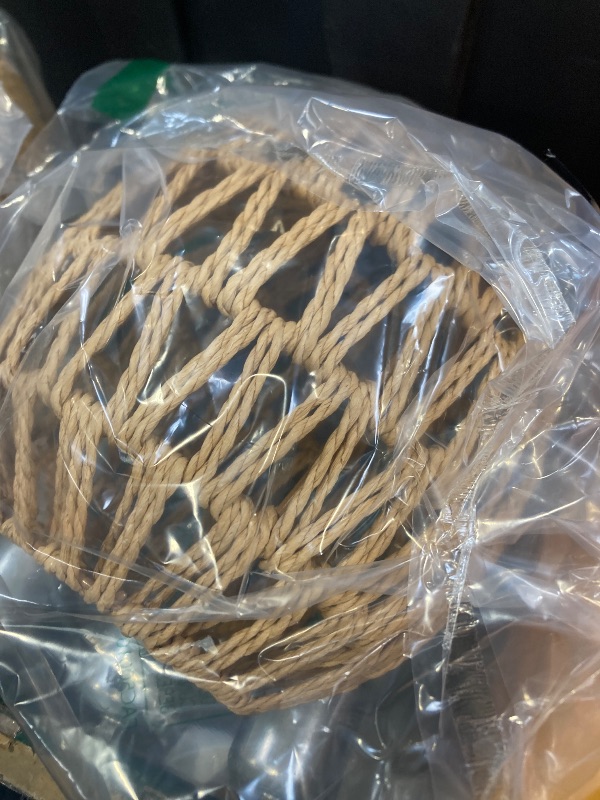 Photo 1 of Maliralts Rattan Pendant Light egg shade 