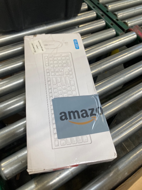 Photo 1 of Wireless Keyboard and Mouse Combo, 2.4G Full Size Silent Keyboard with Fn Multimedia Keys for Office and Home, 3-Level DPI Adjustable Quiet Mouse for Windows,Mac OS Desktop/Laptop/PC(Avocado Green)