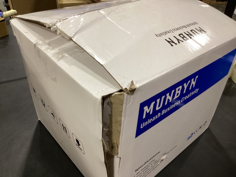 Photo 1 of MUNBYN Bank Grade Money Counter Machine Mixed Denomination with External Display+Printer in One, Value Counting, Serial Number, Multi Currency, 2CIS/UV/IR/MG/MT Counterfeit Detection, 2Y Warranty