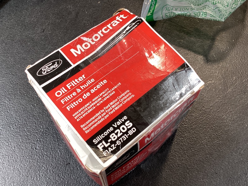 Photo 1 of Motorcraft Engine Oil Filter - FL-820-S (OE Replacement for Select Models and Years of Ford, Lincoln, & Mercury Vehicles)