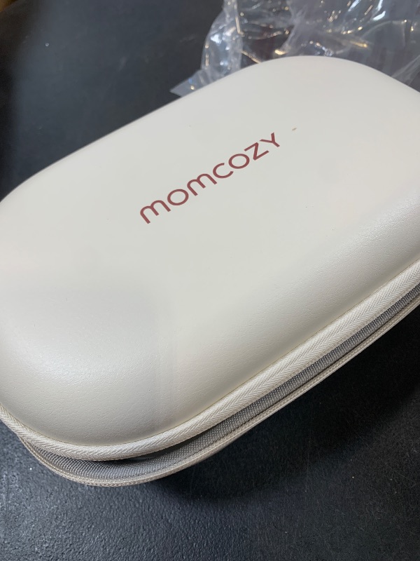 Photo 1 of Momcozy M5 Hands-Free Wearable Breast Pump Without APP, Double-Sealed Flange for Baby-Like Comfort, 3 Modes & 9 Suction Levels, Portable Electric Pump – 24mm, 2-Pack Quill Gray