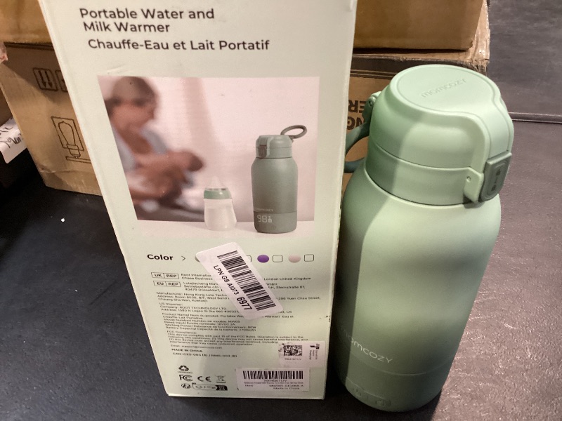 Photo 1 of Momcozy Portable Bottle Warmer for Travel – Dual Heating Modes for Breast Milk & Water, Portable Milk Warmer with Fast Heating & Long Battery Life, 17 Ounces Large Capacity to Meet Your All-Day Needs