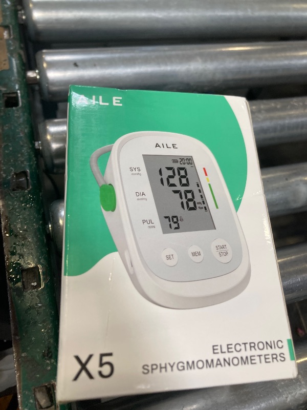 Photo 1 of Blood Pressure Monitor, Aile Blood Pressure Machine Upper Arm Large Cuff(8.7"-16.5"), High Automatic Blood Pressure Monitors Cuff for Home Use, (BP) Manual Arm Blood Pressure Monitors, 2 * 99 Memory