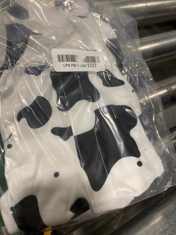 Photo 1 of Avont Cat Recovery Suit - Kitten Onesie for Cats After Surgery, Cone of Shame Alternative Surgical Spay Suit for Female Cat, Post-Surgery or Skin Diseases Protection -Cow(M)