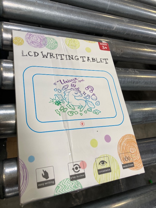 Photo 1 of 2Pack LCD Writing Tablet for Kids,10Inch Colorful Reusable Electronic Toddler Doodle Board Drawing Tablet Pads,Educational Learning Toys Gifts for 3 4 5 6 7 8 Year Old Boys (Light&DarkBlue-10IN)