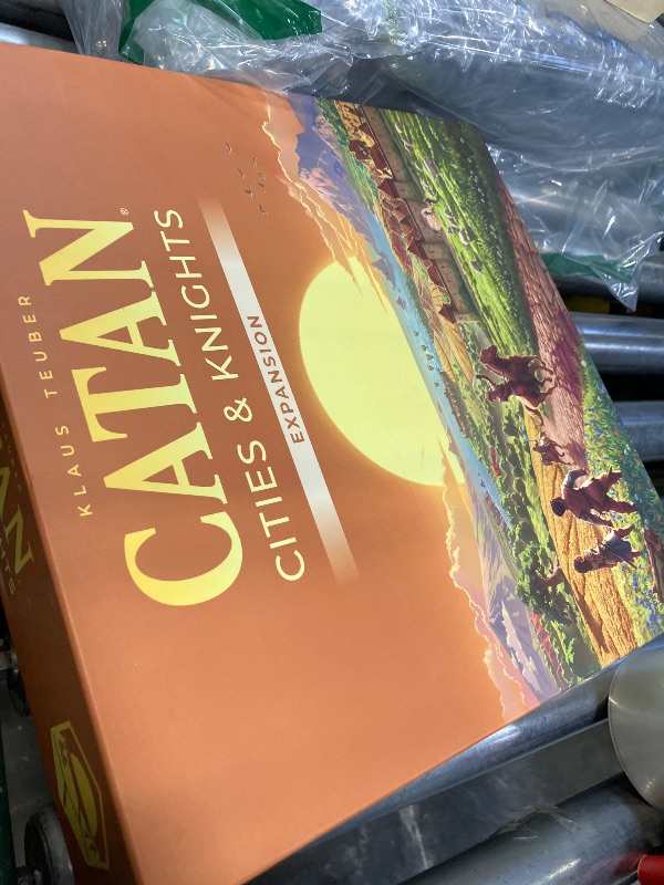 Photo 1 of CATAN Cities & Knights Board Game Expansion (6th Edition) Enhance Gameplay with New Challenges! Strategy Game for Kids & Adults, Ages 12+, 3-4 Players, 90 Minute Playtime, Made by Catan Studio